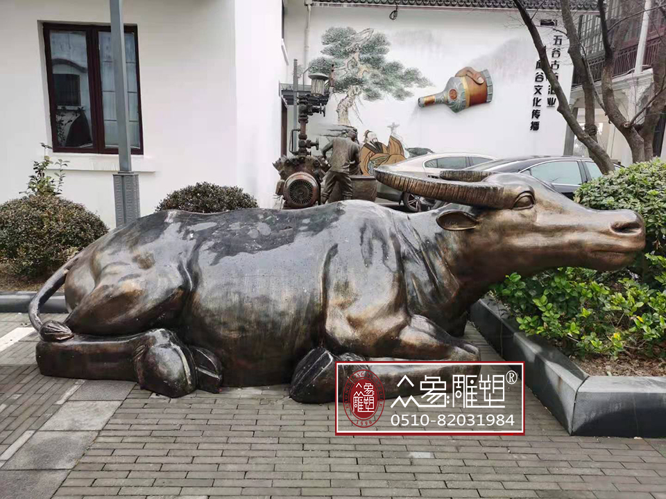 玻璃鋼仿銅牛